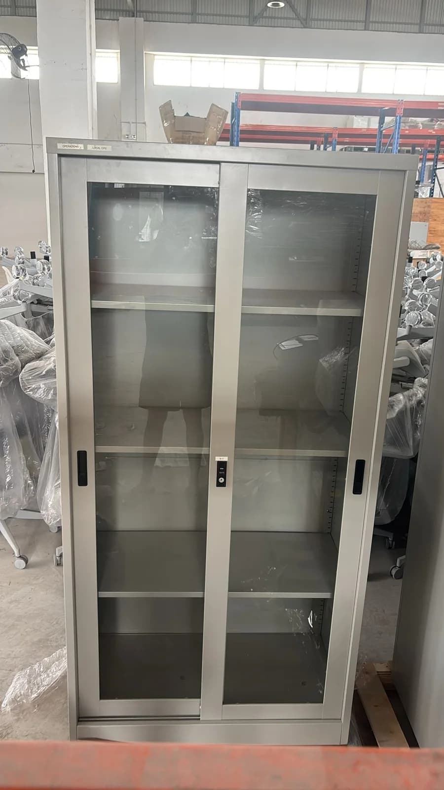 Cabinet with Sliding Doors